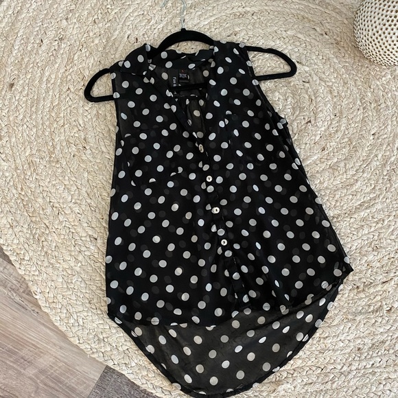 Polka dot top small - Picture 1 of 2